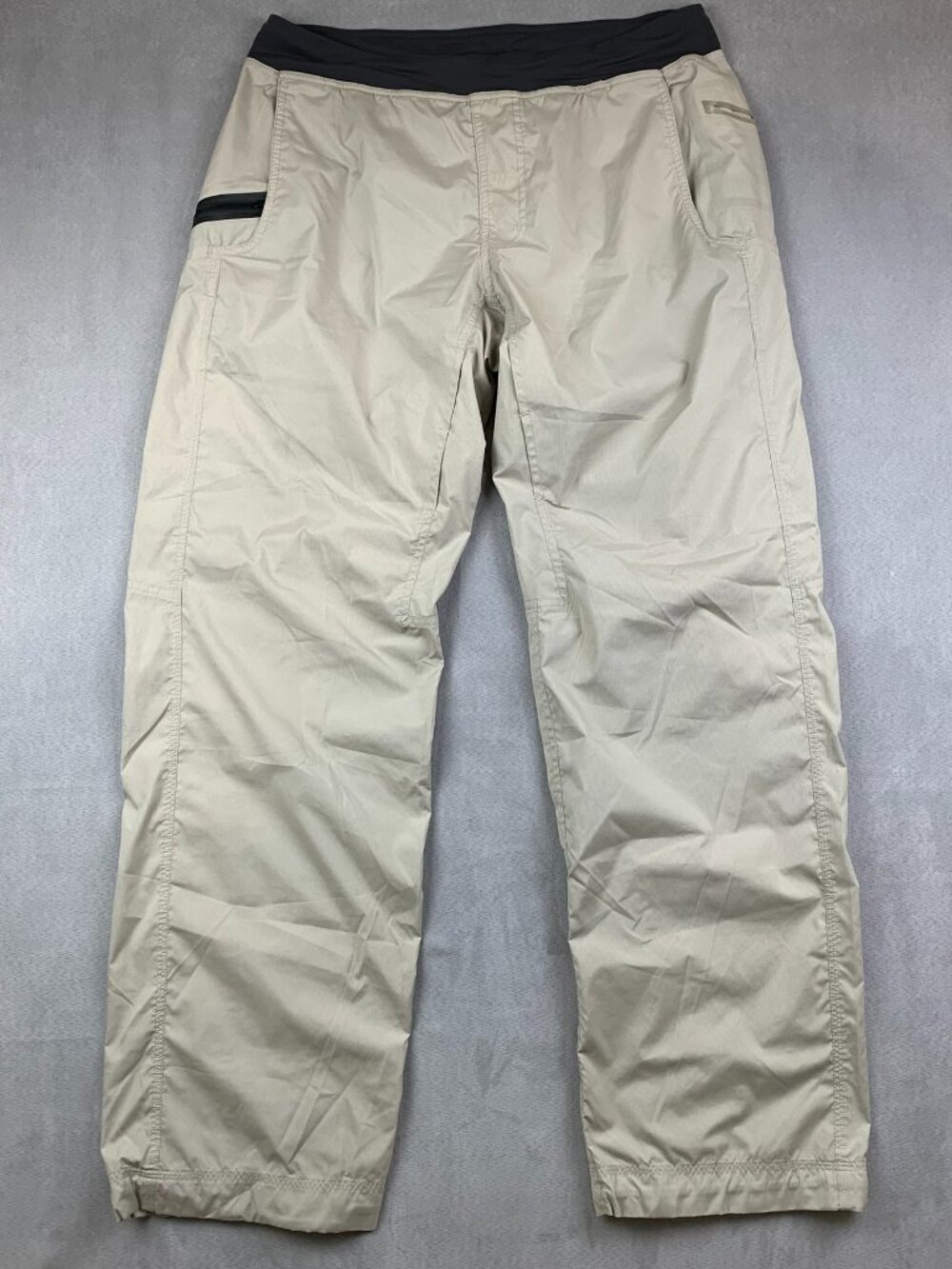 Lululemon Mens Presta Pant II XL Beige Pin Stripe Wide-Leg Baggy Swift M5119S